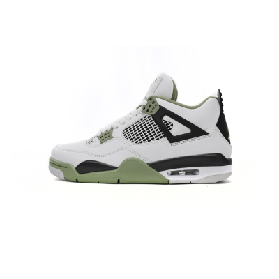 Fake Air Jordan 4 WMNS “Oil Green”Seafoam (W) AQ9129-103