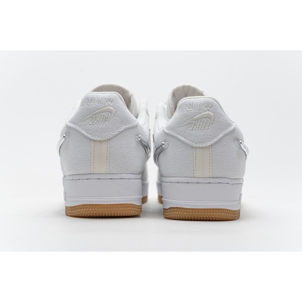 Travis Scott x Nike Air Force 1“White” AQ4211-100