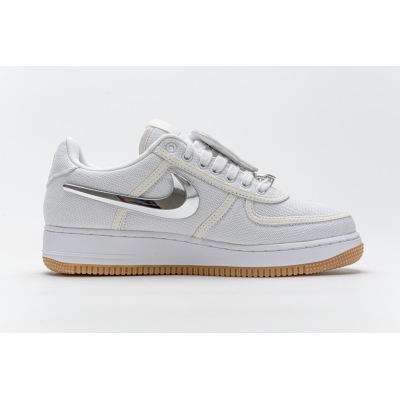 Travis Scott x Nike Air Force 1“White” AQ4211-100