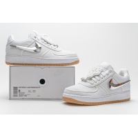 Travis Scott x Nike Air Force 1“White” AQ4211-100