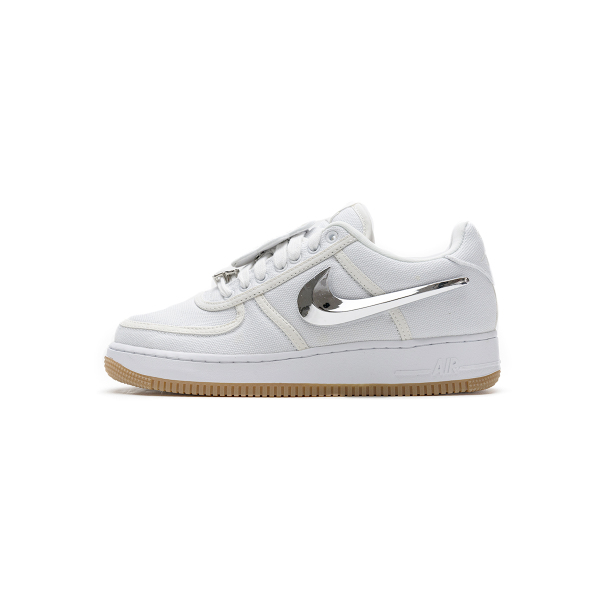 Travis Scott x Nike Air Force 1“White” AQ4211-100