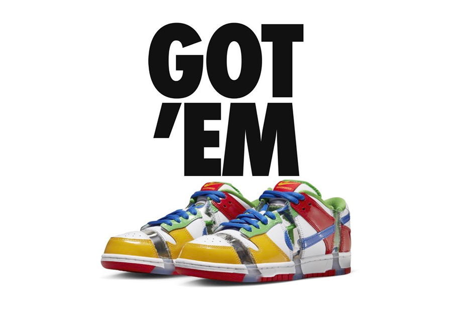 The fake Nike Dunk SB Low x Ebay, which was rated as the 