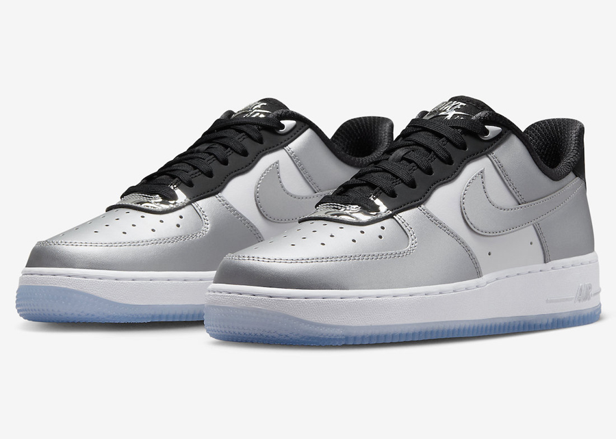 Recently, a pair of new color matching fake Air Force 1 official images have been exposed, full of sense of technology.