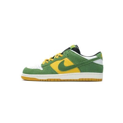 Nike Dunk Low Green Yellow 804292-132 01