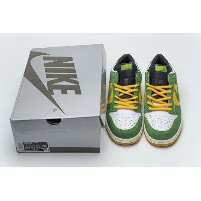 Nike Dunk Low Green Yellow 804292-132 02