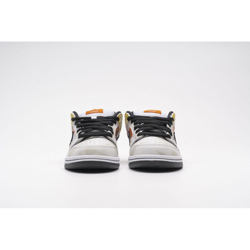  Nike SB Dunk Low Raygun Tie-Dye White  BQ6832-101