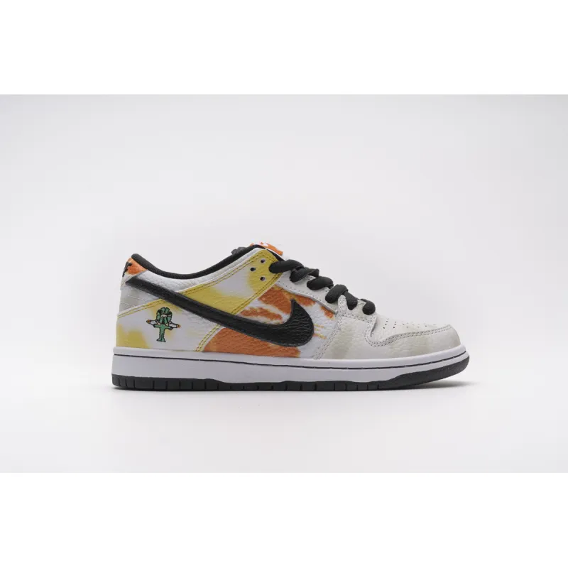  Nike SB Dunk Low Raygun Tie-Dye White  BQ6832-101