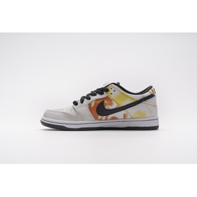  Nike SB Dunk Low Raygun Tie-Dye White  BQ6832-101 01