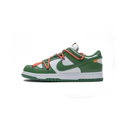 OFF-WHITE x Nike Dunk SB Low Pine Green CT0856-100 01