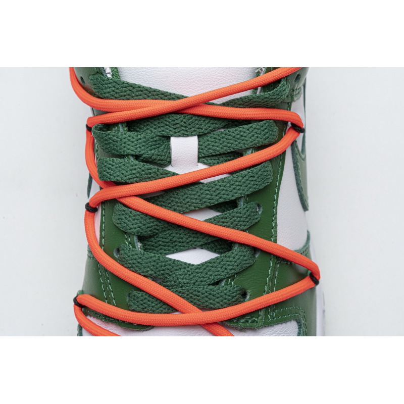 OFF-WHITE x Nike Dunk SB Low Pine Green CT0856-100
