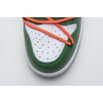 OFF-WHITE x Nike Dunk SB Low Pine Green CT0856-100