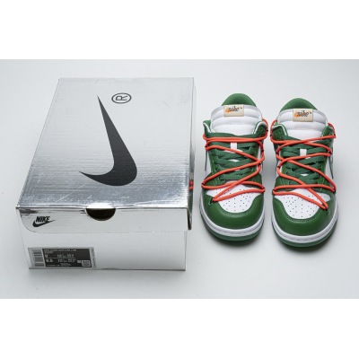 OFF-WHITE x Nike Dunk SB Low Pine Green CT0856-100