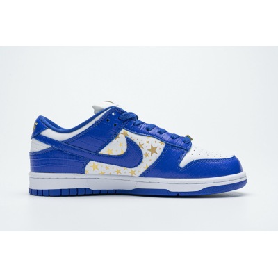 Supreme x Nike SB Dunk Low "Blue Stars” DH3228-100 02