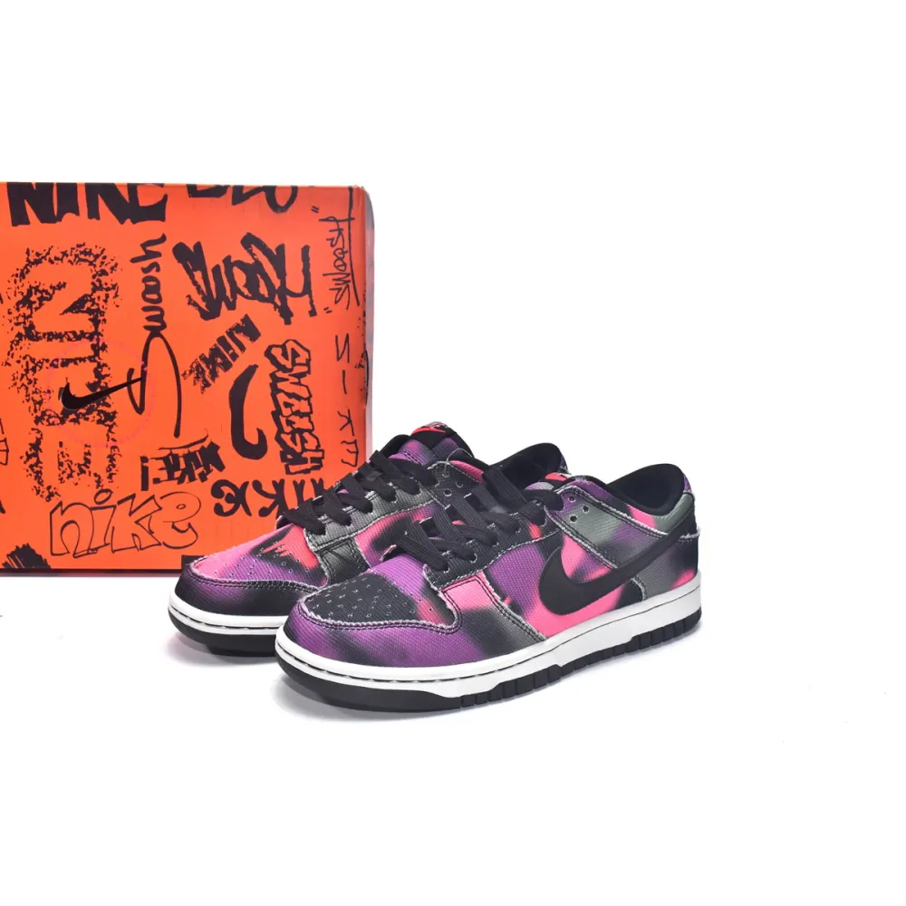 (OG)Nike Dunk Low Graffiti Purple DM0108-002 