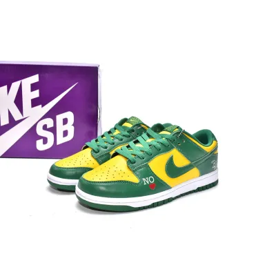 (OG)Supreme x Nike SB Dunk Low Brazil  DO7412-983  02
