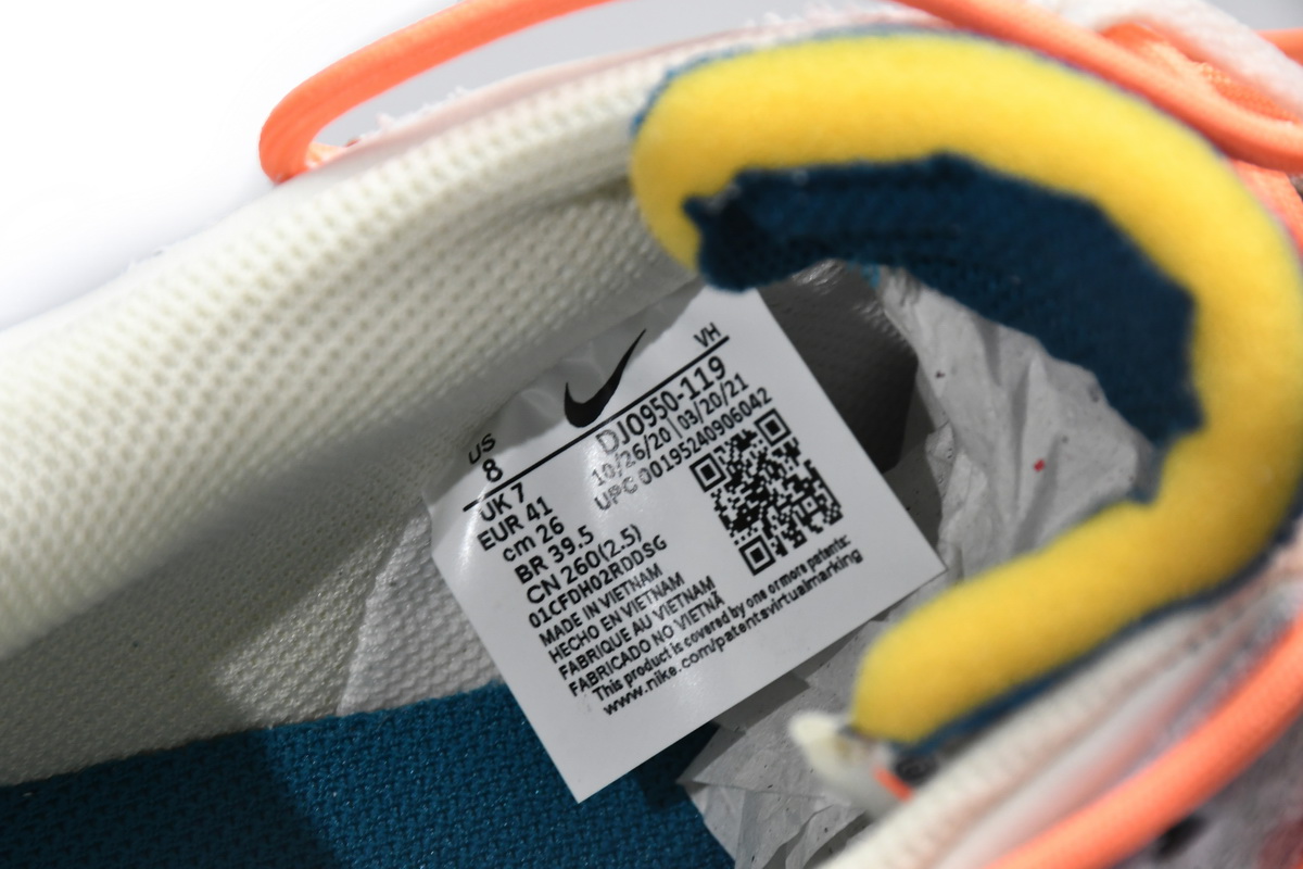 Replica OFF WHITE Dunk Lot 19 Off-White Lot 19 DJ0950-119