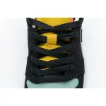 Air Jordan 1 Low Black Aurora Green Laser Orange CK3022-013