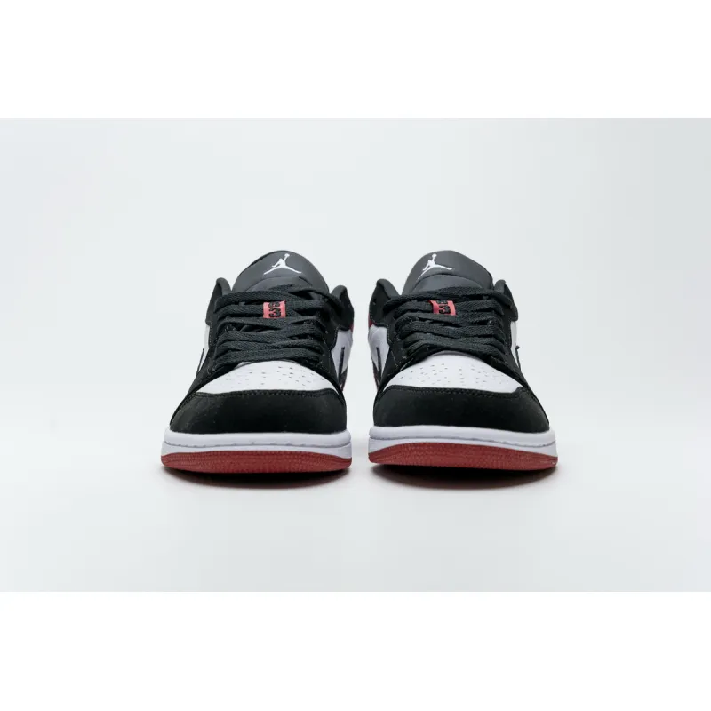 Air Jordan 1 Low Black Toe 553558-116