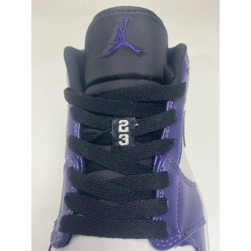 Air Jordan 1 Low Court Purple 553558-500