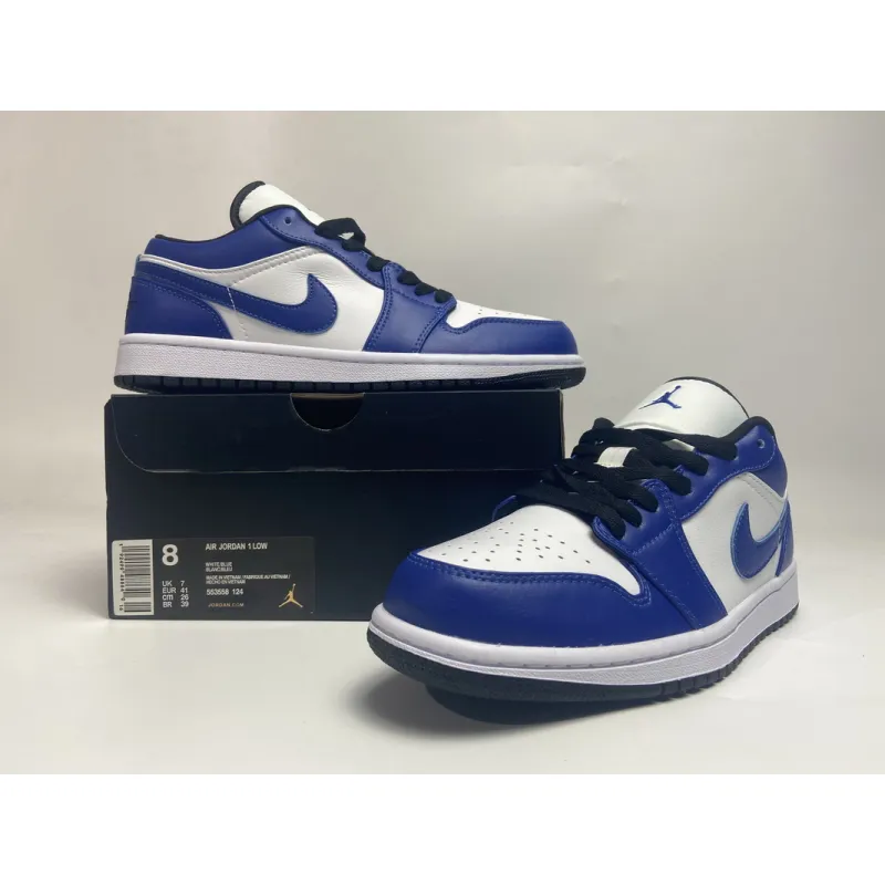 Air Jordan 1 Low Game Royal 553558-124