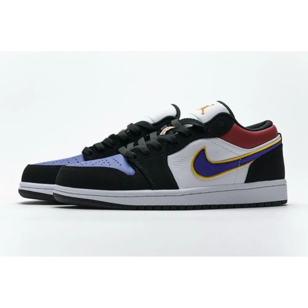 Air Jordan 1 Low Lakers Top 3 CJ9216-051