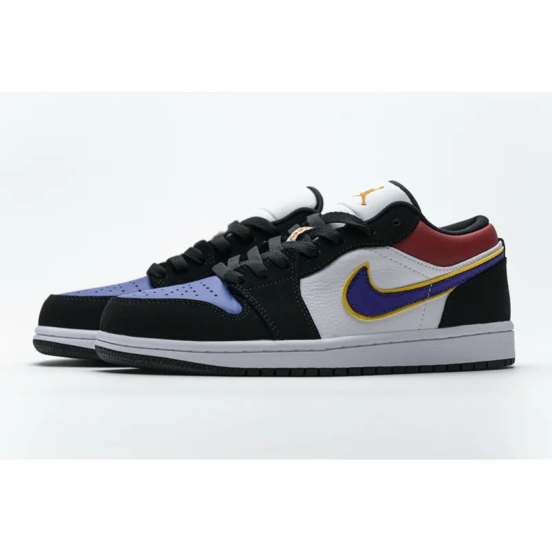 Air Jordan 1 Low Lakers Top 3 CJ9216-051