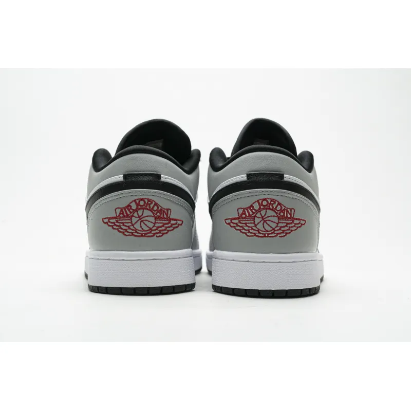 Air Jordan 1 Low Light Smoke Grey 553558-030