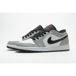 Air Jordan 1 Low Light Smoke Grey 553558-030