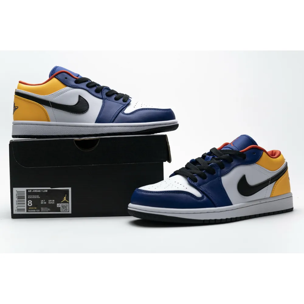 Air Jordan 1 Low Royal Yellow 553558-123