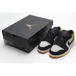 Air Jordan 1 Low Sail University Gold Black 553558-127