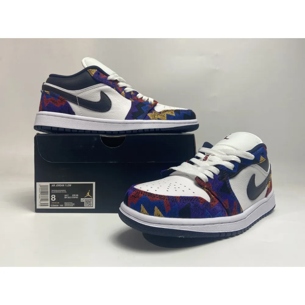 Air Jordan 1 Low Sweater CZ8659-100