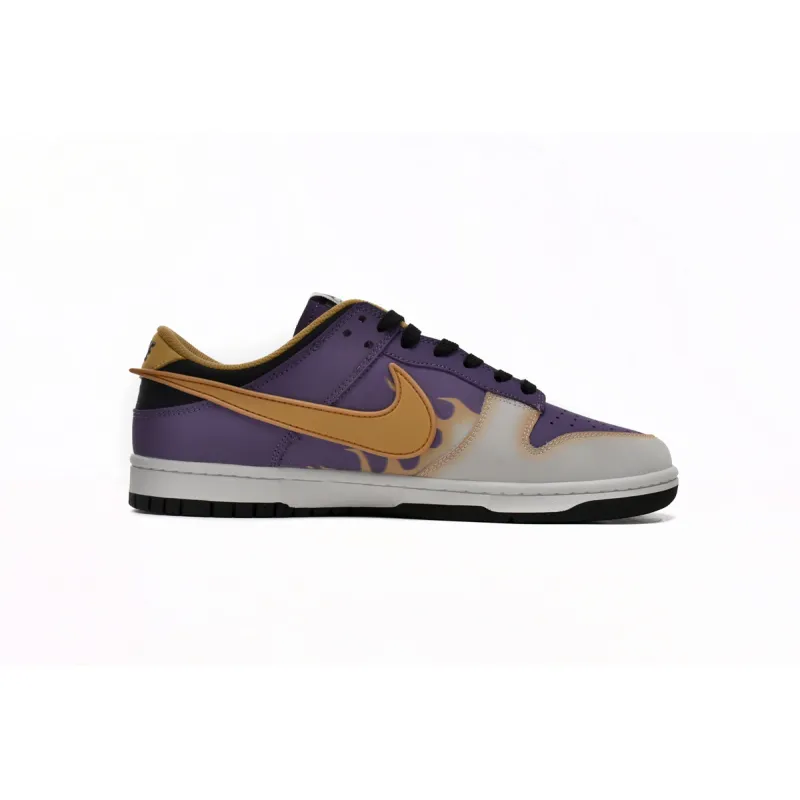 Nike Dunk Low AE86 Purple Yellow DD1391-106 