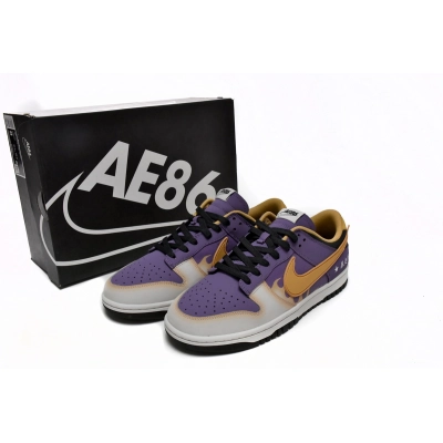 Nike Dunk Low AE86 Purple Yellow DD1391-106  02