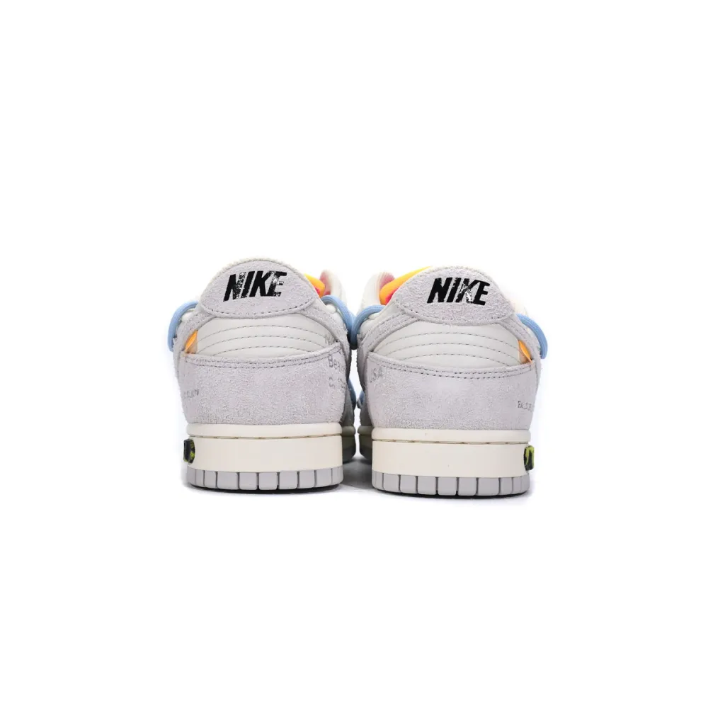 OFF WHITE x Nike Dunk SB Low The 50 NO.38 DJ0950-113 