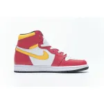  Air Jordan 1 High OG Light Fusion Red 555088-603 