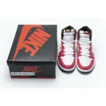  Air Jordan 1 High OG Light Fusion Red 555088-603 