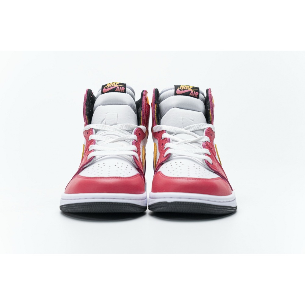  Air Jordan 1 High OG Light Fusion Red 555088-603 