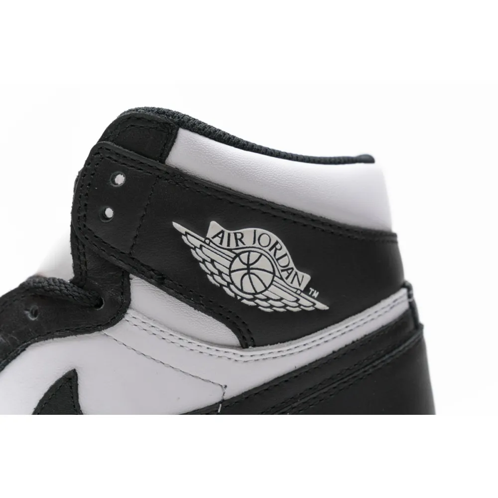  Air Jordan 1 Retro  High Black White (2014) 555088-010