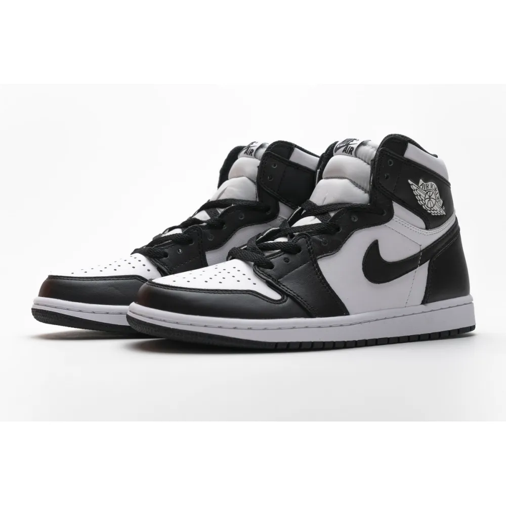  Air Jordan 1 Retro  High Black White (2014) 555088-010