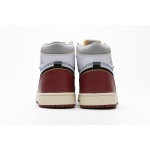  Air Jordan 1 Retro High Union Los Angeles Black Toe BV1300-106