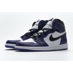 Air Jordan 1 Retro High Court Purple White 555088-500