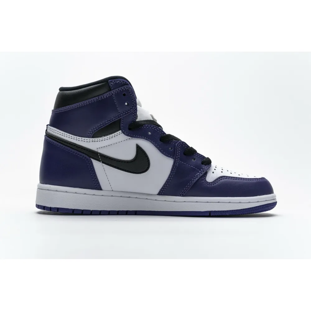 Air Jordan 1 Retro High Court Purple White 555088-500