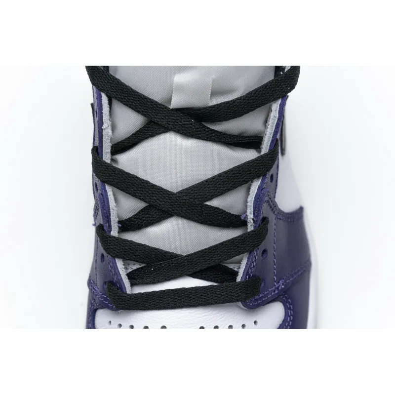 Air Jordan 1 Retro High Court Purple White 555088-500