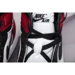 Air Jordan 1 Retro High Satin Black Toe CD0461-016