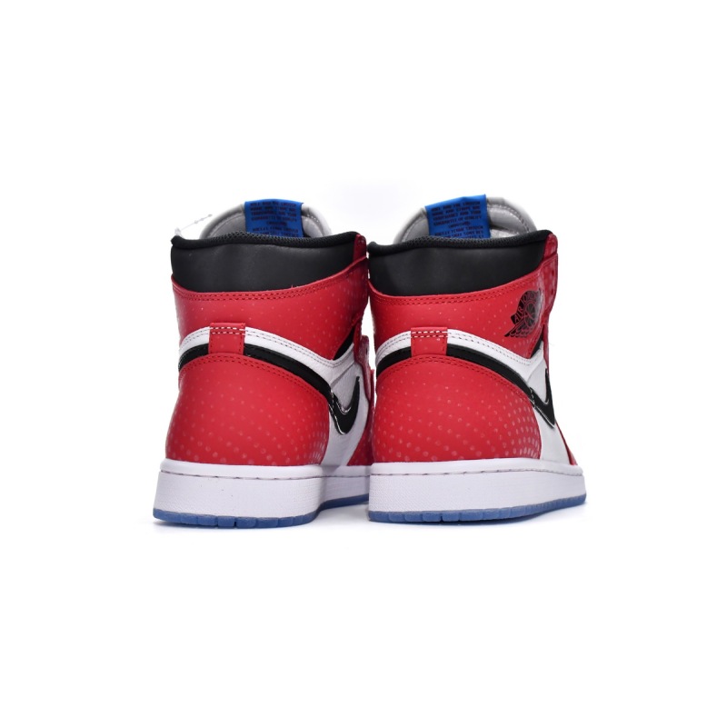 Air Jordan 1 Retro High Spider-Man Origin Story 555088-602