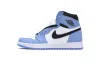 Air Jordan 1 Retro High White University Blue Black 555088-134(TOP quality)