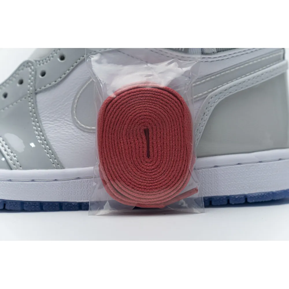 Air Jordan 1 Retro High Zoom White Racer Blue CK6637-104