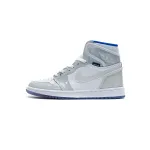 Air Jordan 1 Retro High Zoom White Racer Blue CK6637-104