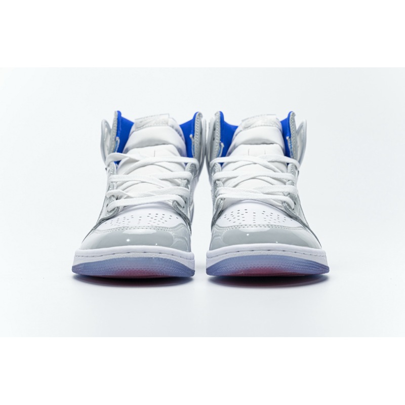 Air Jordan 1 Retro High Zoom White Racer Blue CK6637-104