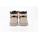 Air Jordan 1 Retro High Black Crimson Tint 555088-081